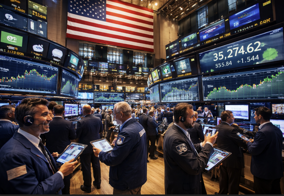 미국증권거래소 이미지