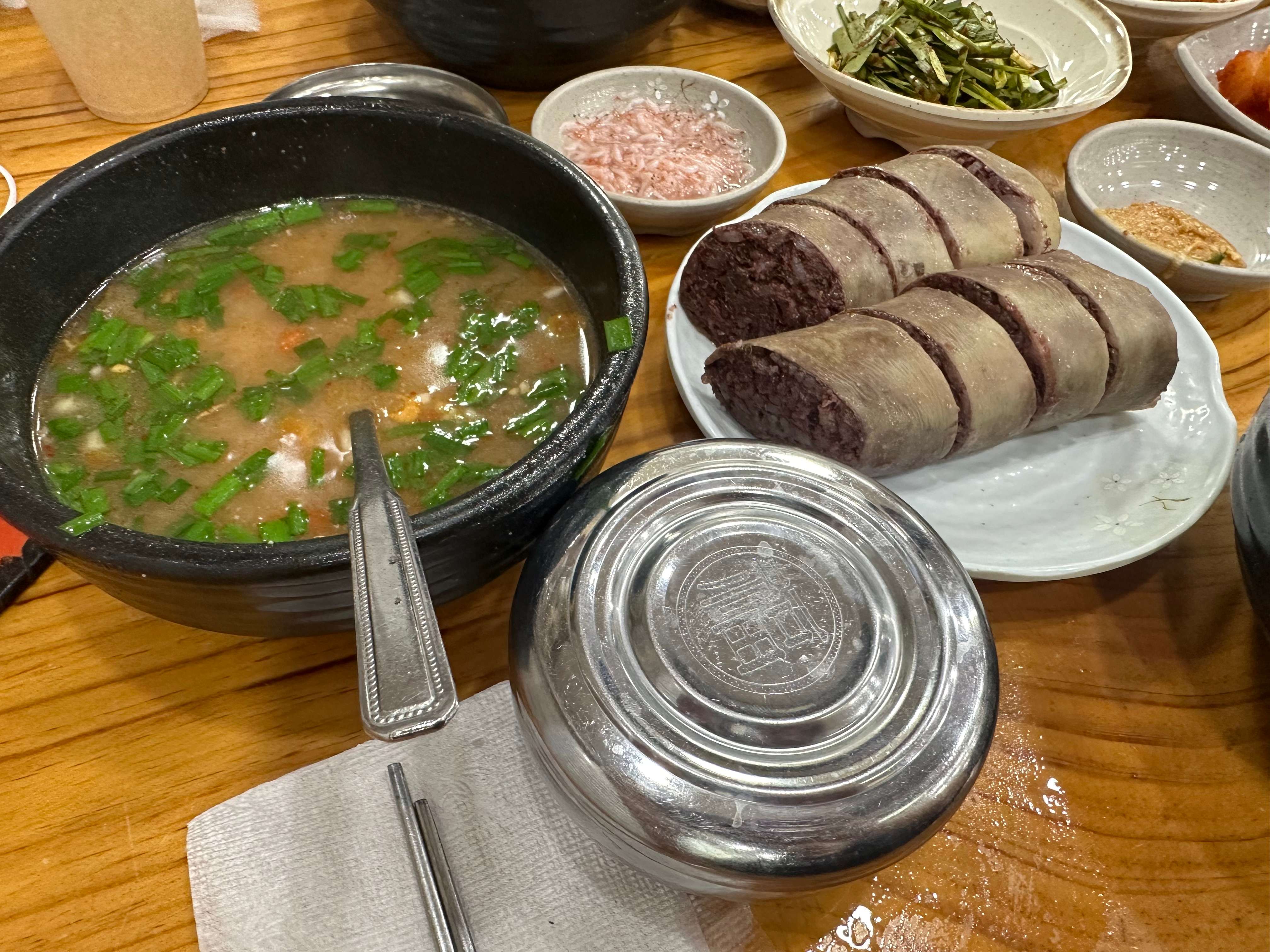 순대백반
