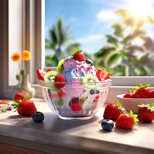 상큼한 요거트 아이스크림 집에서 쉽게 만드는 방법