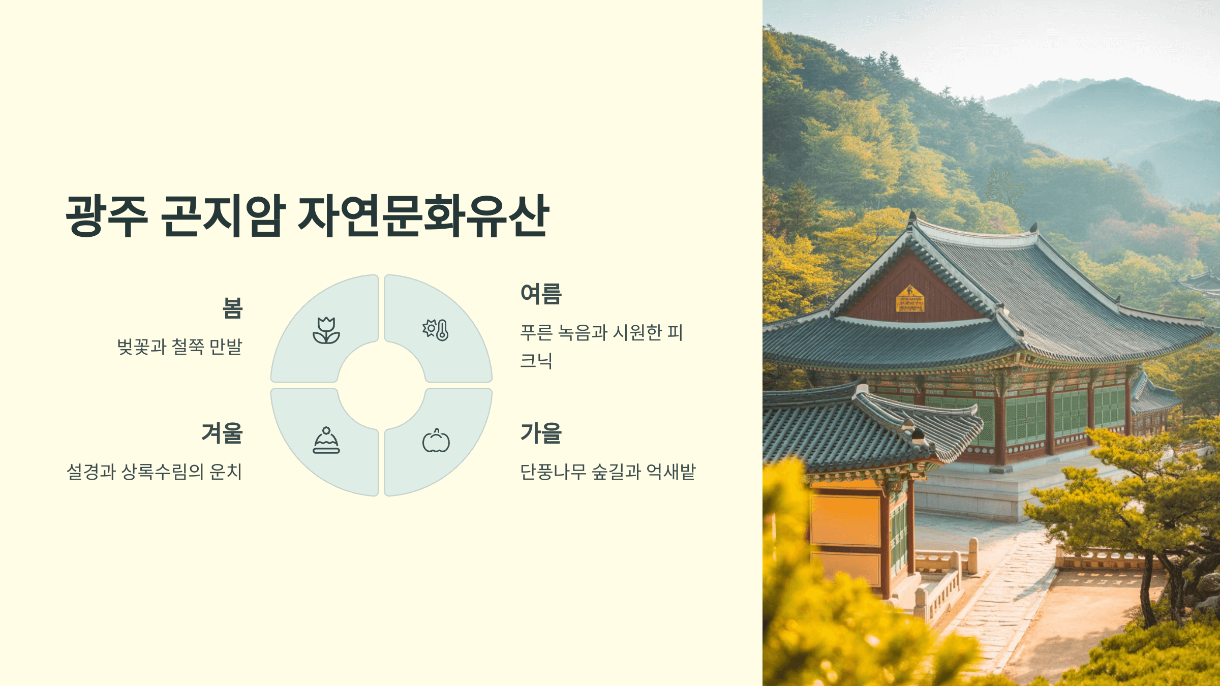 광주 곤지암 자연문화유산