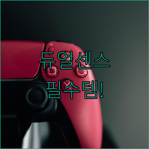 플스5 듀얼센스 보호필름 케이스 추천..