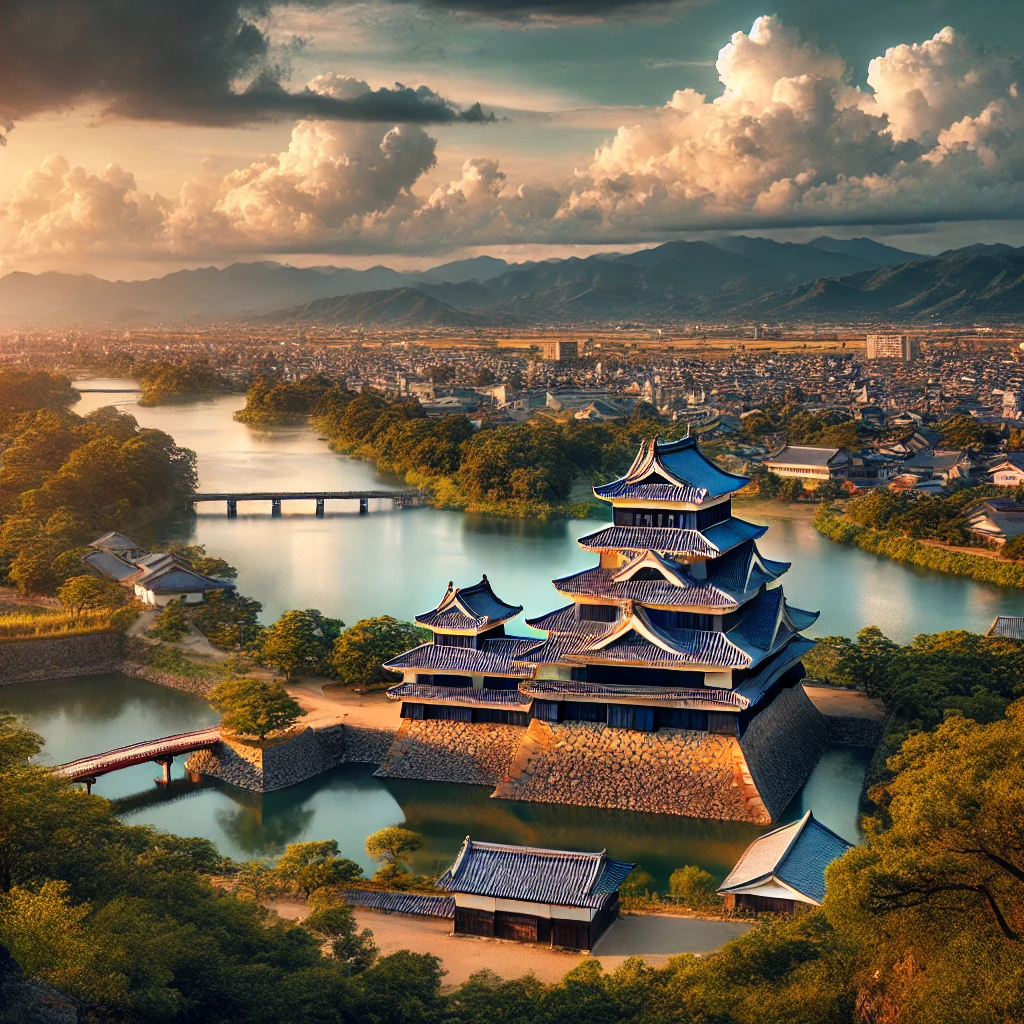 천수각에서 내려다보는 절경 🌄