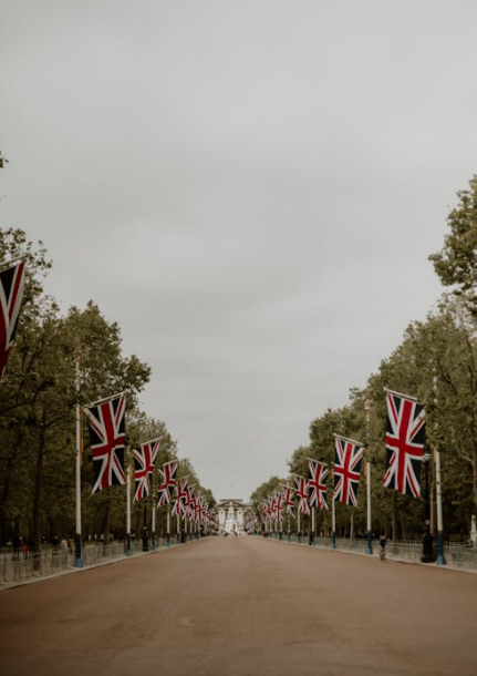 영국 런던의 거리 사진