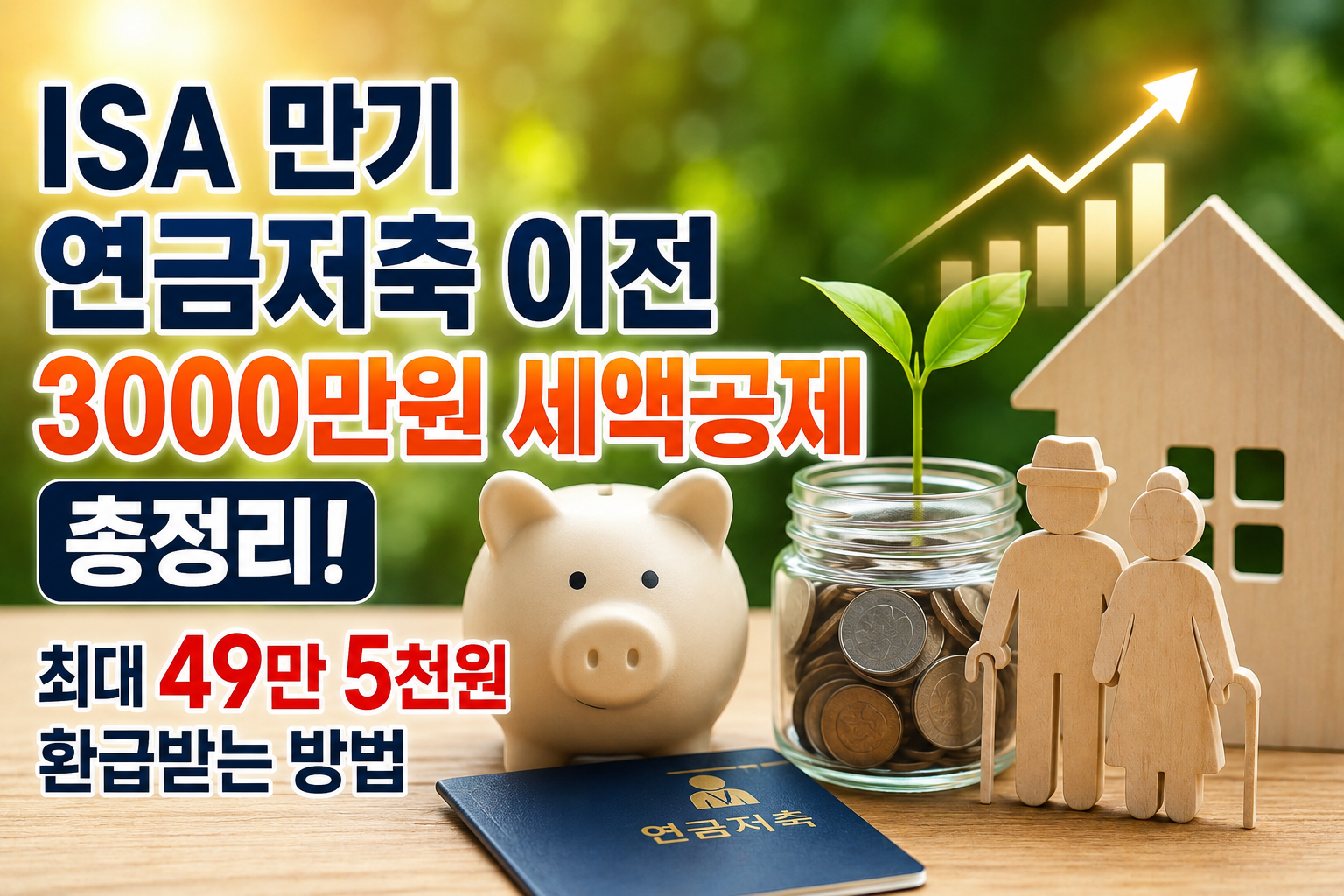 ISA 만기 연금저축 이전 3000만원 세액공제 총정리! 최대 49만 5천원 환급받는 방법 관련 사진