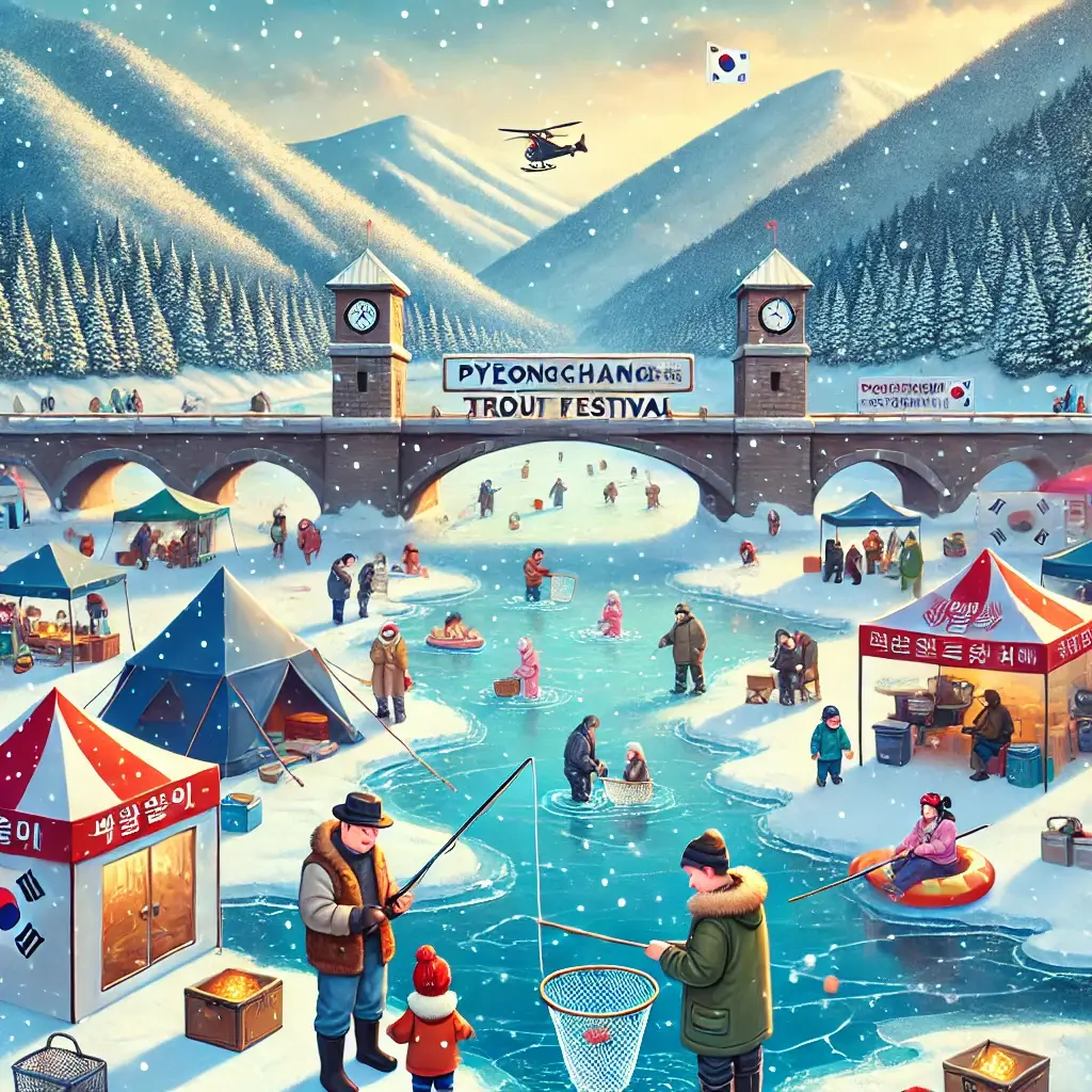 평창 송어축제 기간