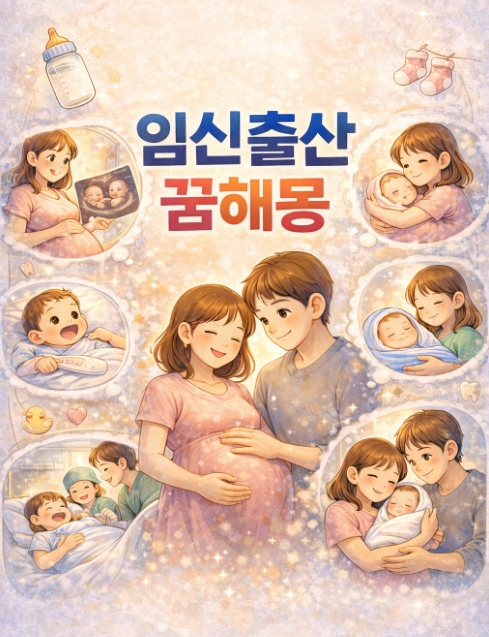 임신 꿈해몽! 출산 꿈해몽! 임신 출산 꿈해몽 10가지 총정리!