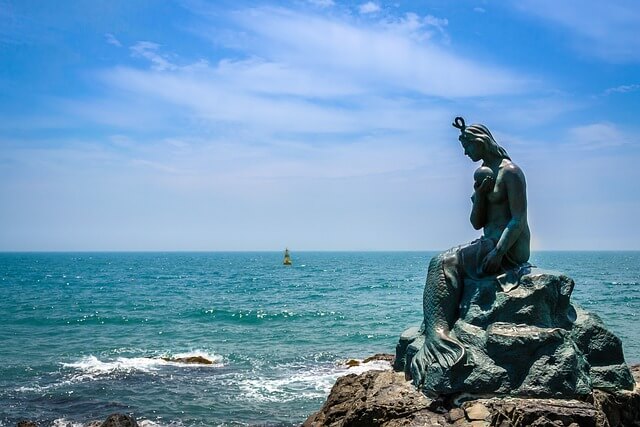 해운대 인어 동상