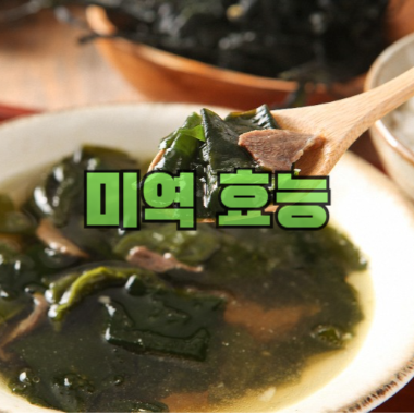 미역 효능