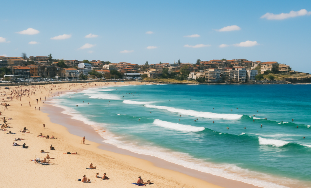 시드니 인기 해변 지역 분석 (본다이 비치 , 맨리 비치, 쿠지 비치)