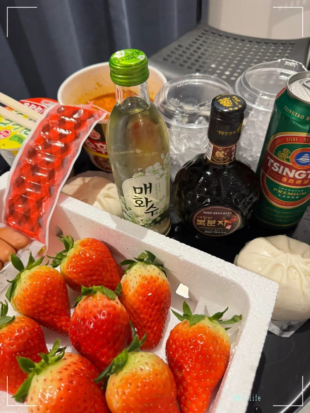 밀양-가성비-호텔-에버미라클호텔-얼음골-표충사-만찬-복분자-매화수-칭따오-얼음-딸기-비엔나-찐빵-컵라면