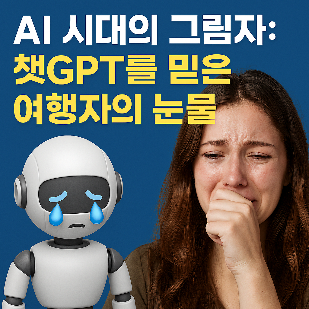 AI 시대의 그림자: 챗GPT를 믿은 여행자의 눈물