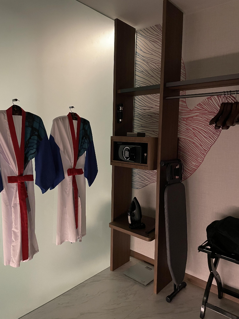 룸컨디션-욕실-사우나가운-일본식