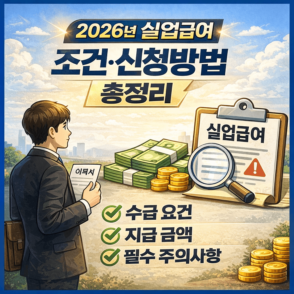 2026실업급여 신청방법