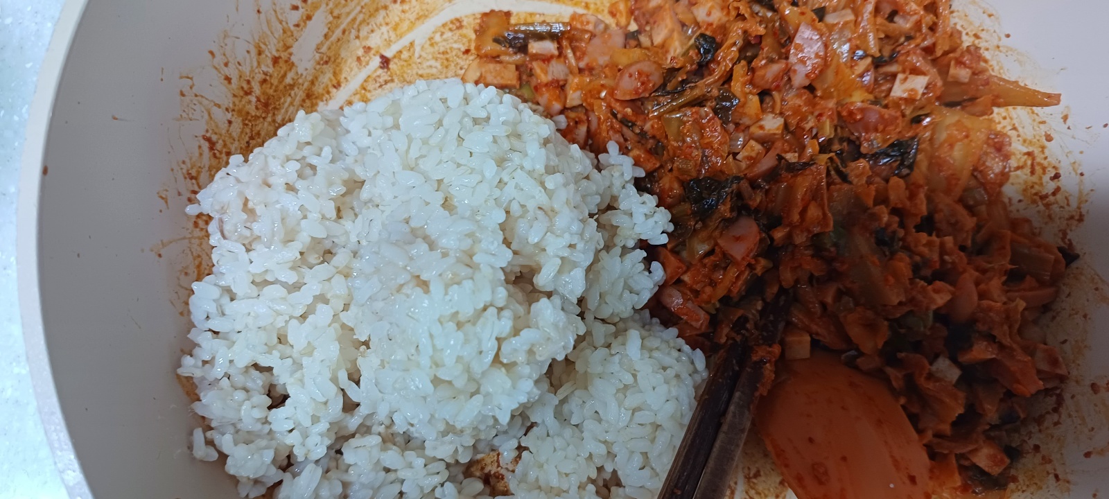 밥 넣기