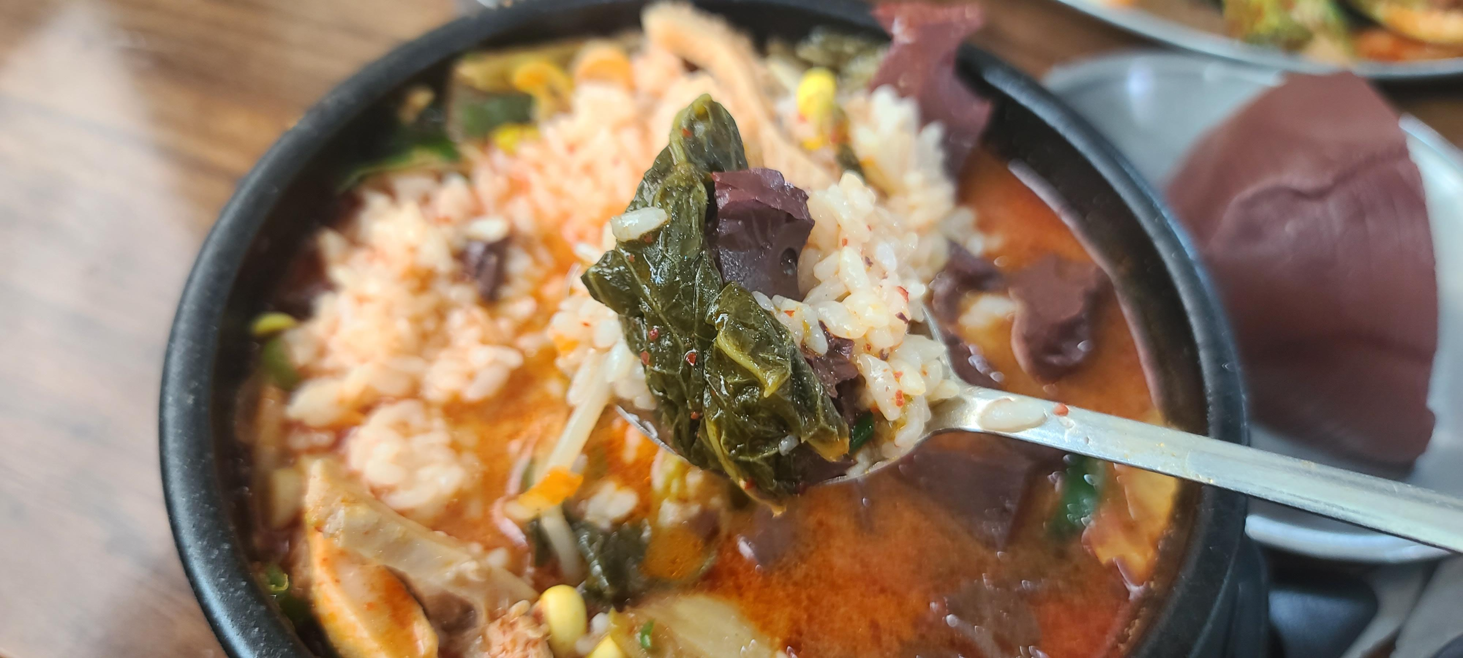 경기광주맛집 쌍령해장국 양선지해장국 숙취해소 넓은내부 다양한양념 겉절이 석박지 깍두기 맛있는한그릇