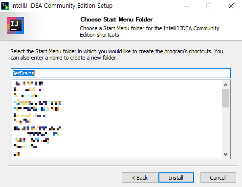 Intellij 바로가기 폴더 만들기