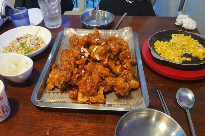 양념치킨