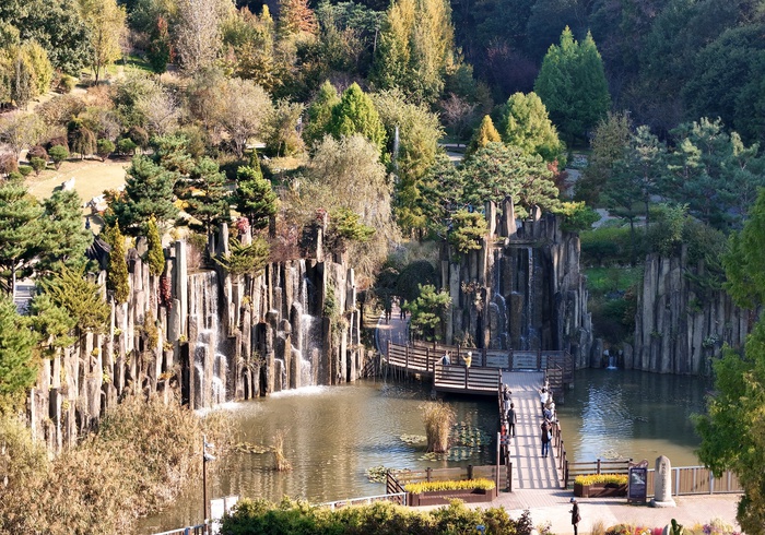 부천자연생태공원 호수 사진