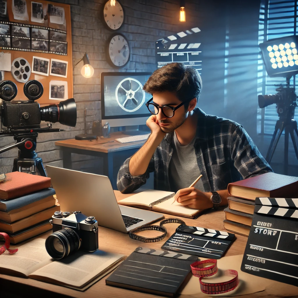 영화 감독이 되기 위해서 공부하고 있는 사진
