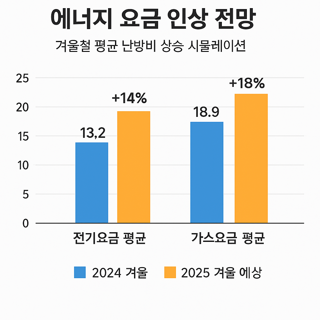 에너지 요금 인상 전망
