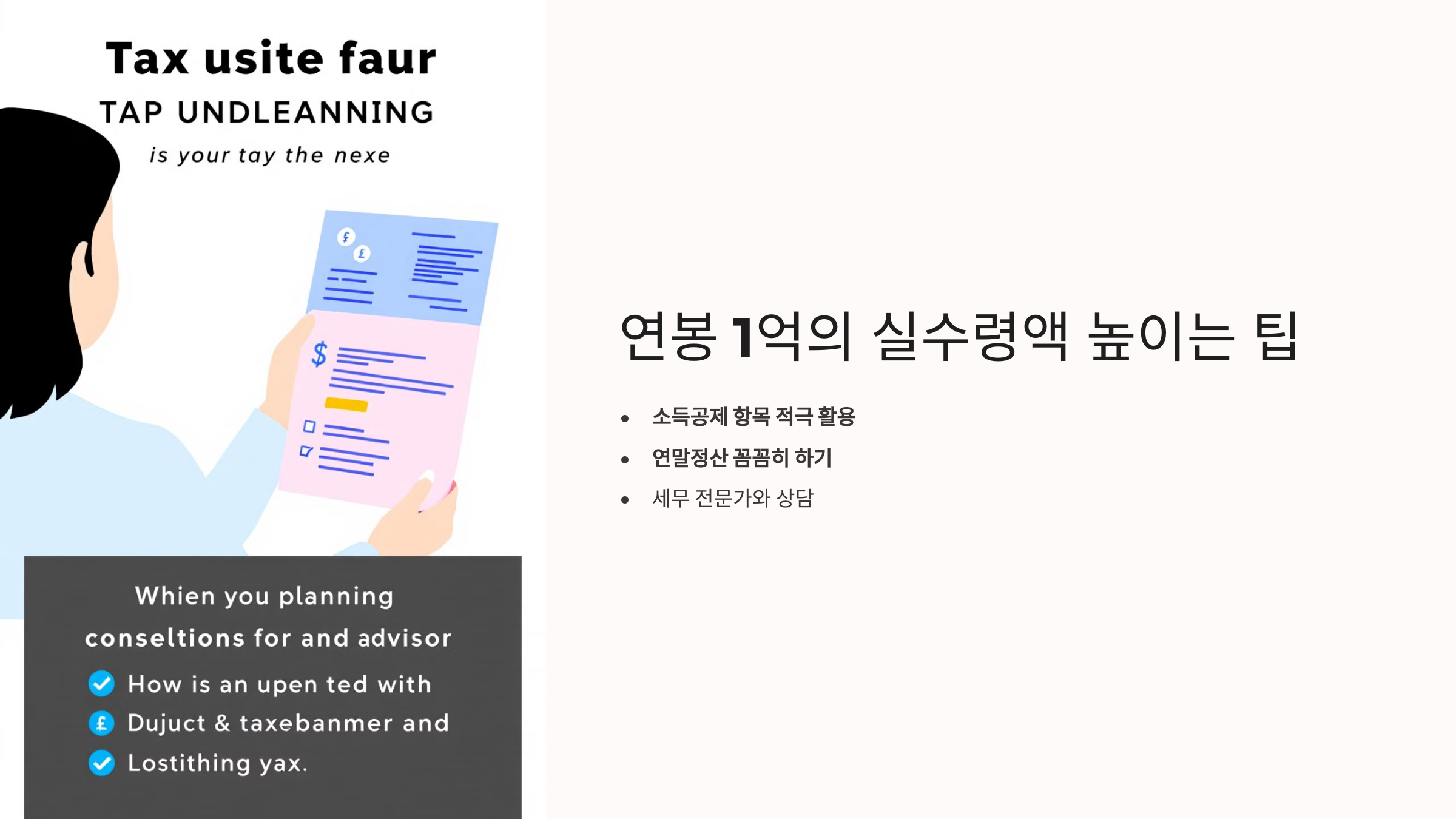 2025년 연봉 1억 실수령액 및 연봉 계산법