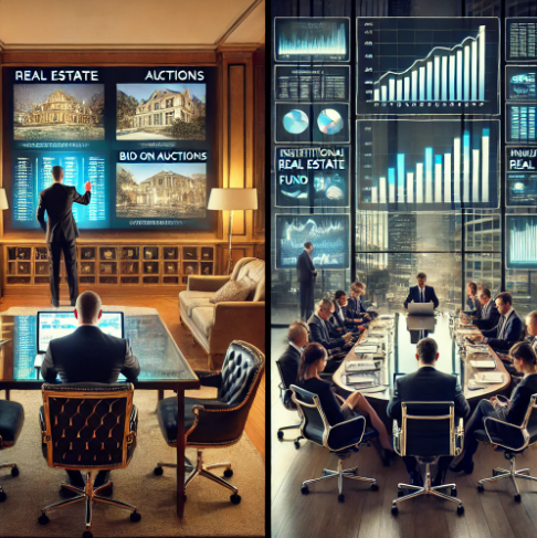 자산가들의 경매 투자 VS 금융권 부동산 펀드