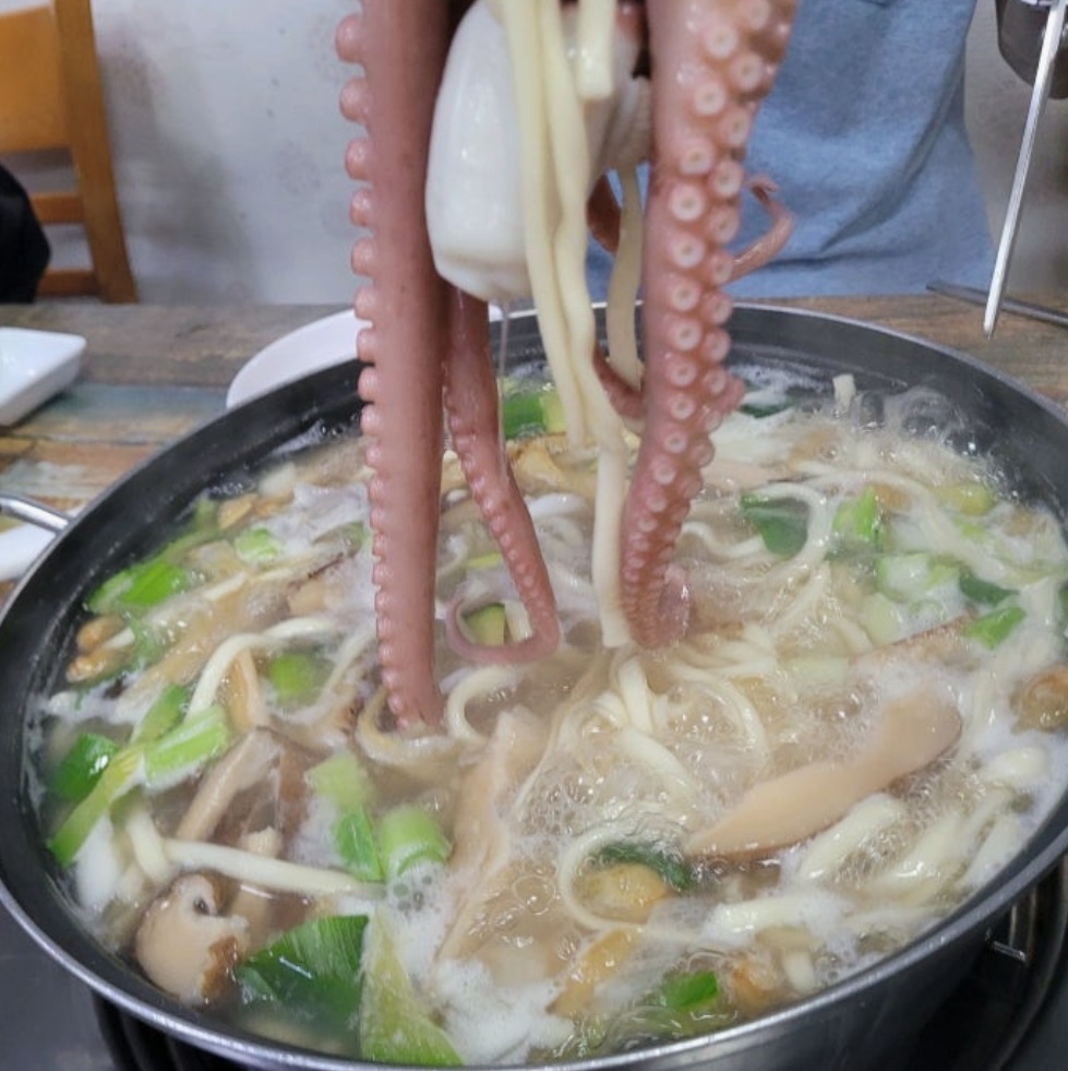 한국인의밥상-낙지칼국수-대성해물칼국수