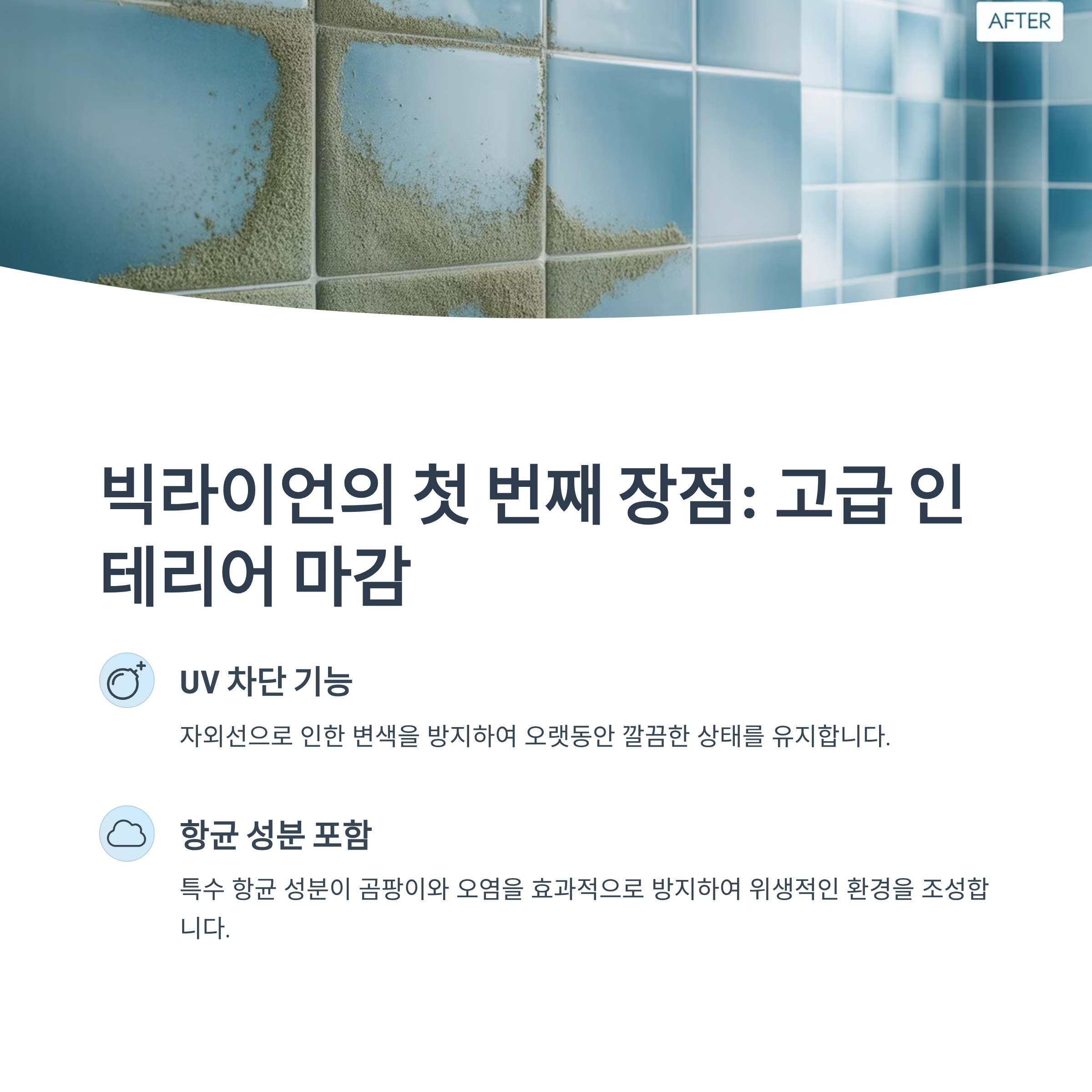 수소화에폭시줄눈 ‘빅라이언’ 특징 총정리!