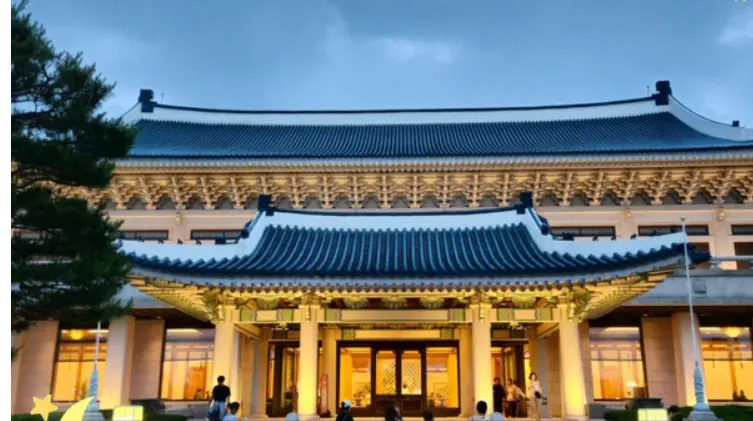 청와대 전경