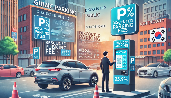 기장군 공영주차장 이용요금 감면제도 안내