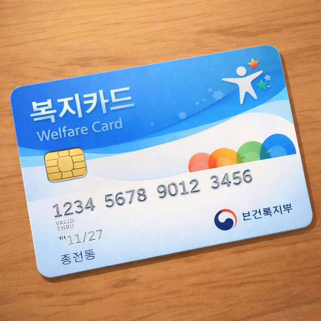 복지카드 이미지