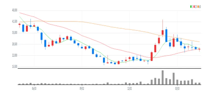 바이브컴퍼니 주봉