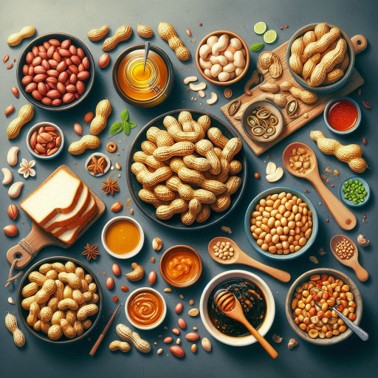 땅콩소스로 다양한 요리의 조력자