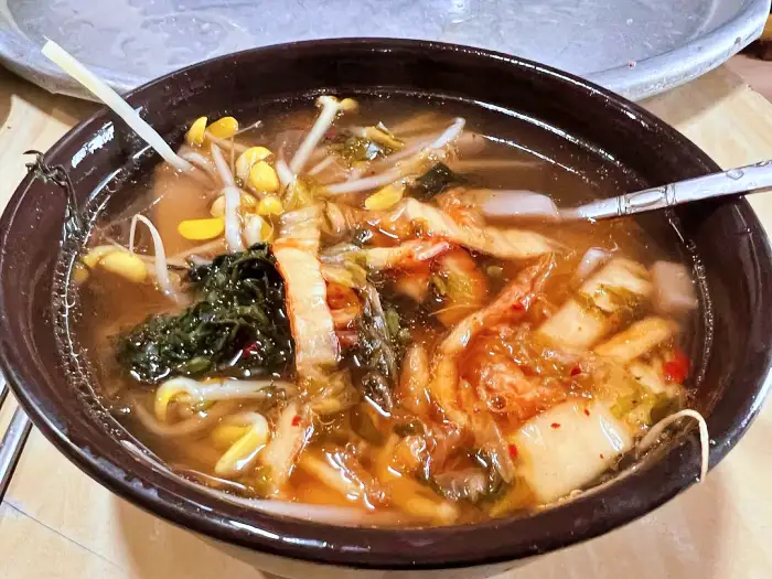 생방송 오늘저녁 경주 팔우정 해장국거리 경주식 묵해장국 모자반 해장국 맛집