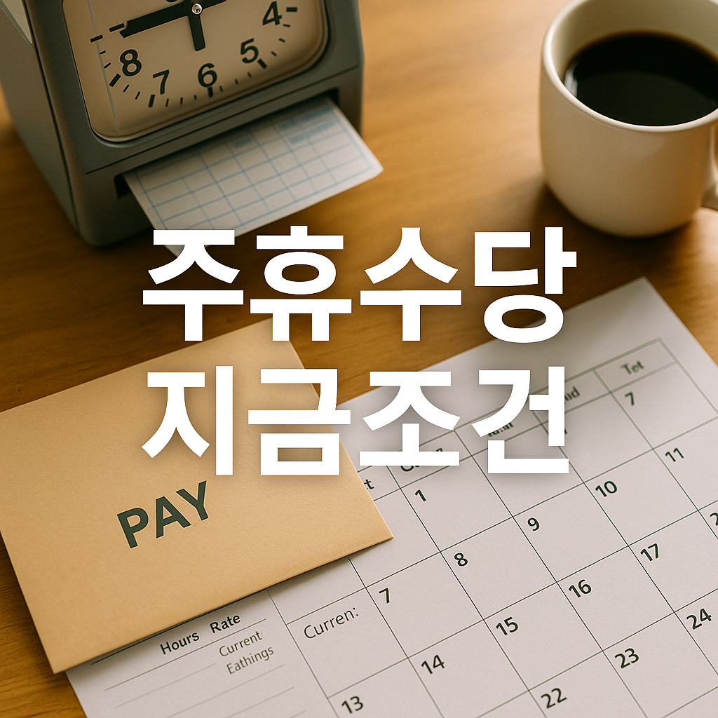 주휴수당 지급조건