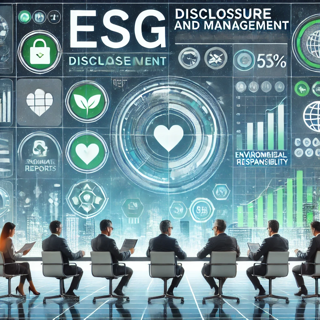 ESG 공시 및 관리
