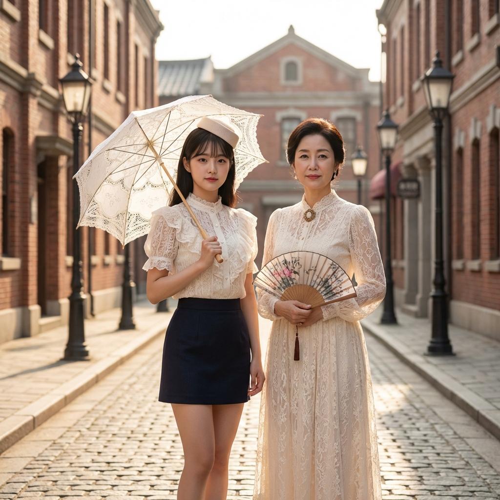 4050 모녀 여행 인생샷을 위한 개화기 소품 활용 꿀팁