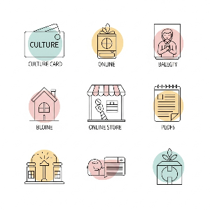 문화누리카드 온라인 사용처 이미지