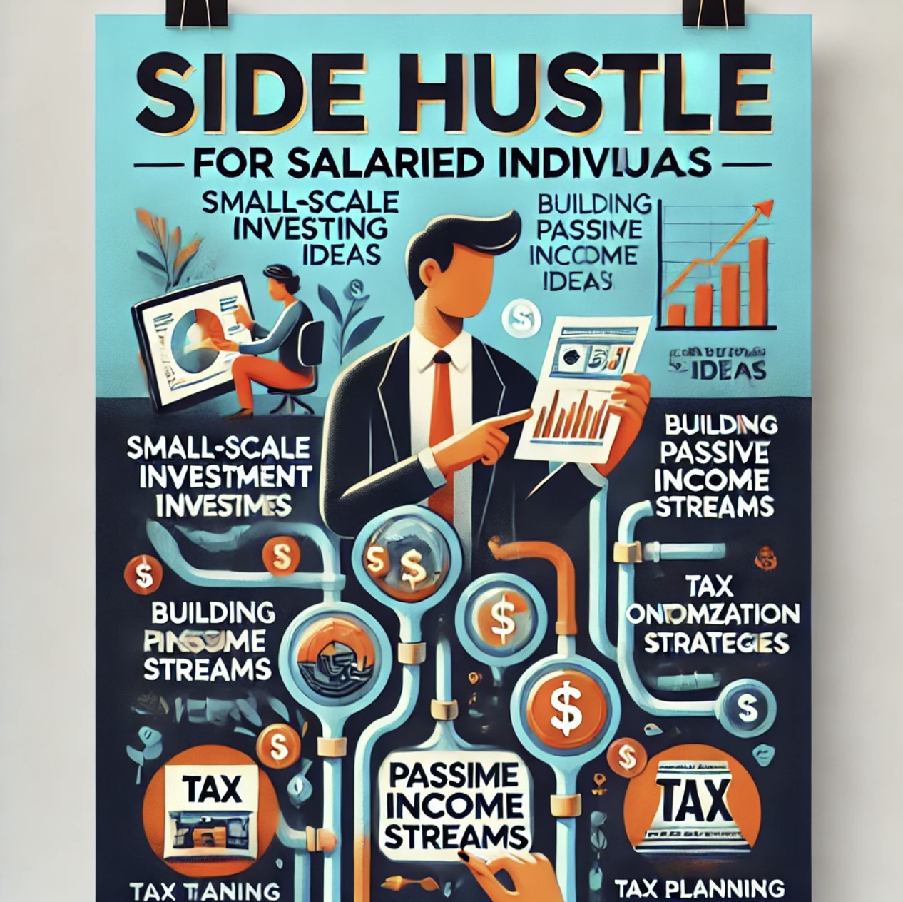 월급쟁이를 위한 부업 아이디어 소액투자 파이프라인 구축 절세