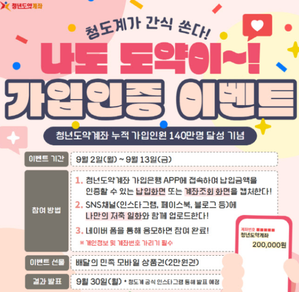 청년도약계좌 기여금 확대 가입대상 및 기간