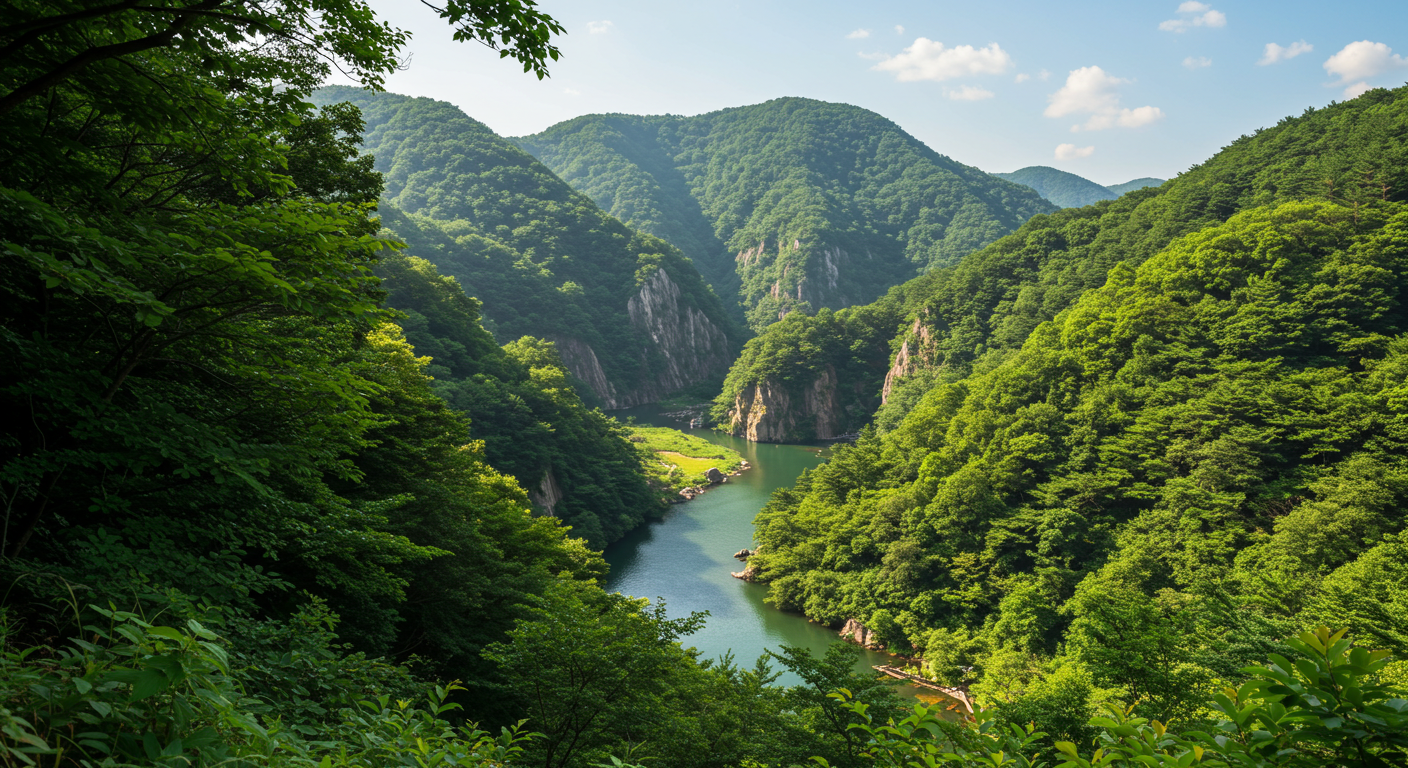 6월의 푸르른 포옹 지금 당장 떠나야 할 대한민국 자연 명소