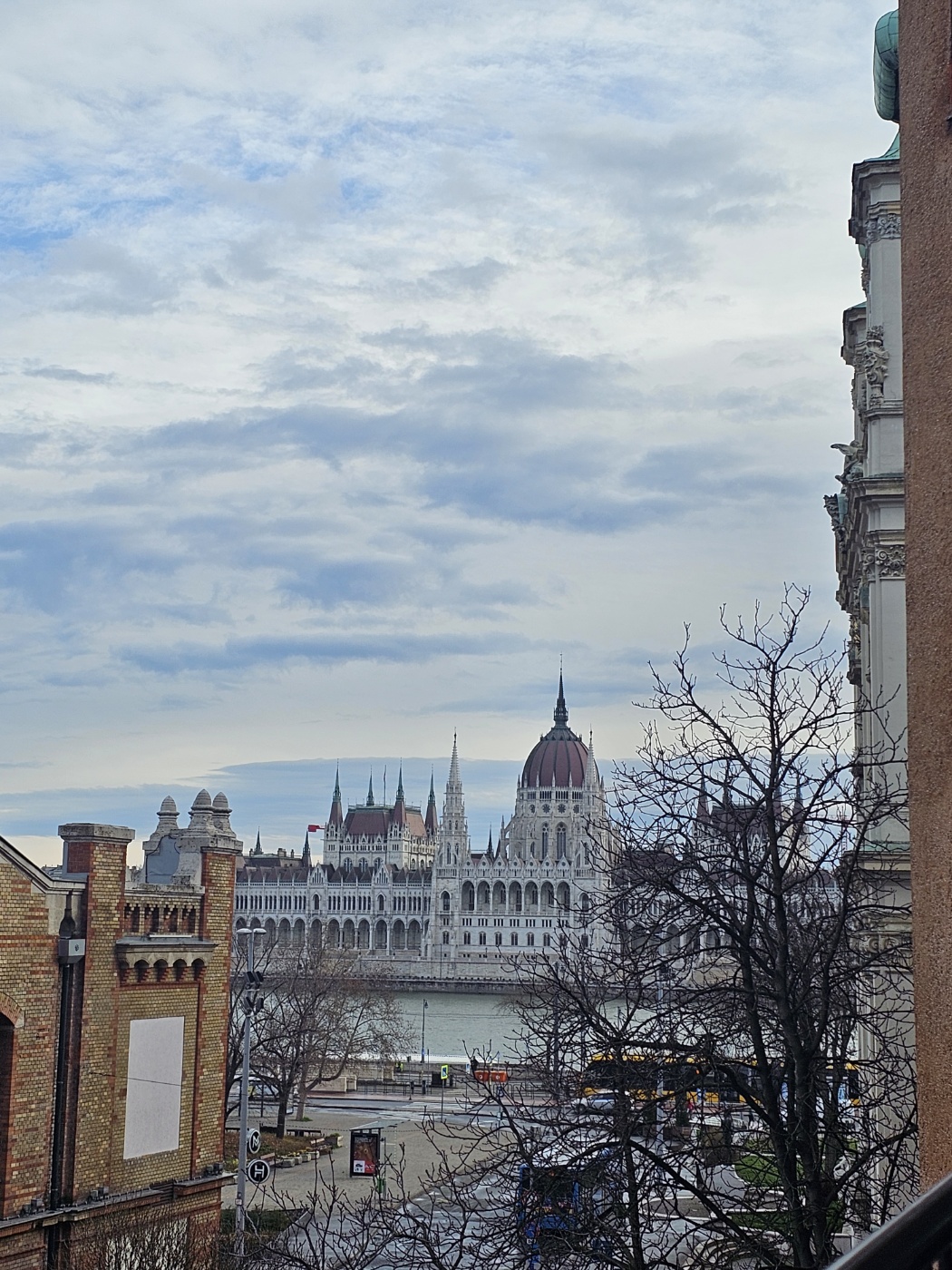 부다페스트 숙소전망