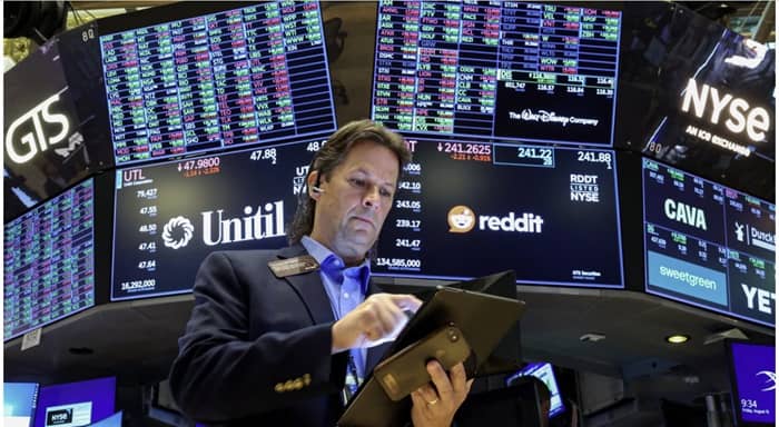 Major stock indexes have achieved record after record in recent weeks. Photo: brendan mcdermid/Reuters