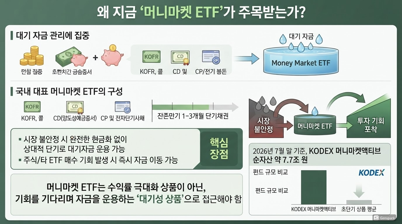 머니마켓 ETF가 주목받는 이유