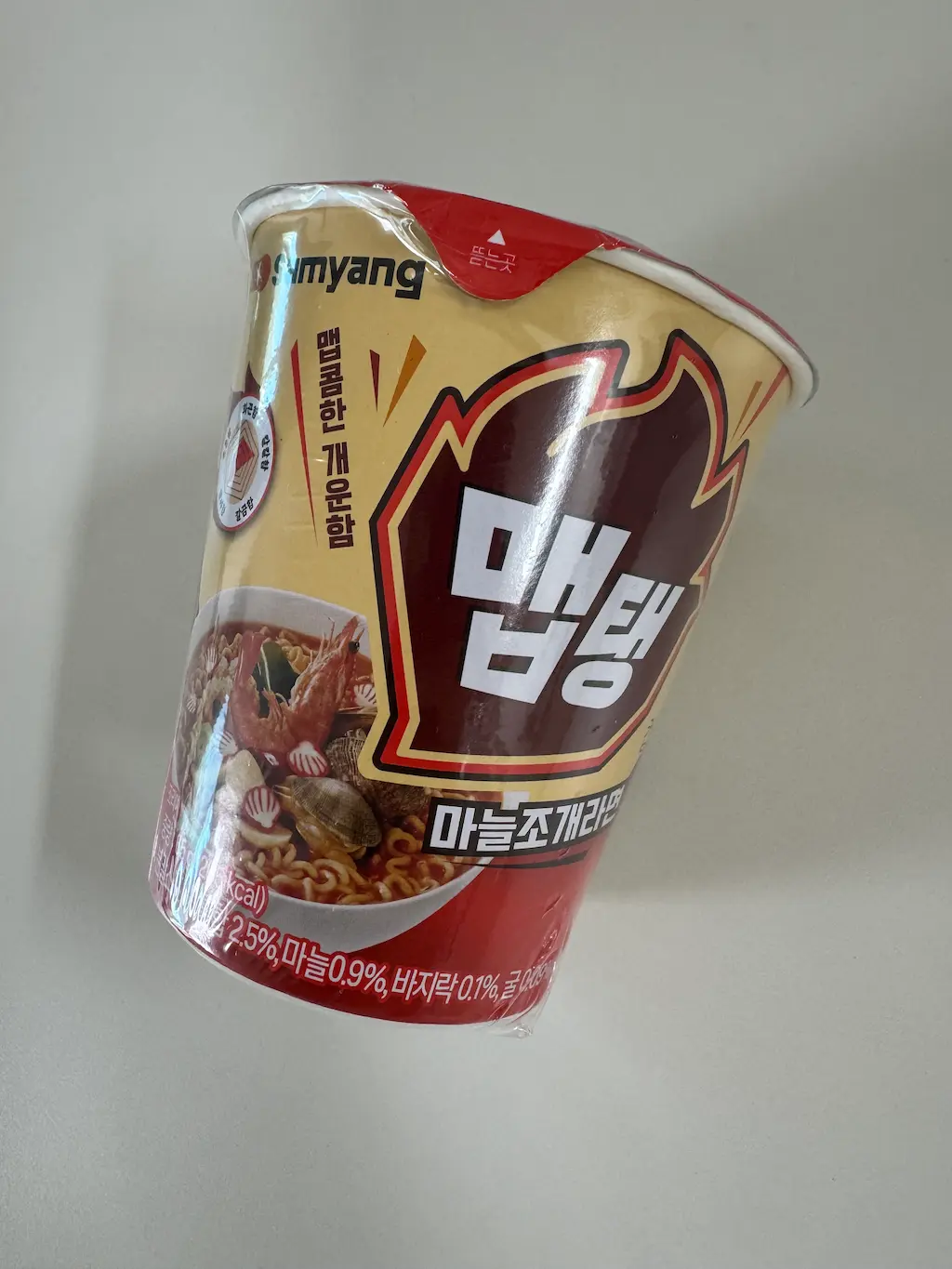 삼양 맵탱 컵라면