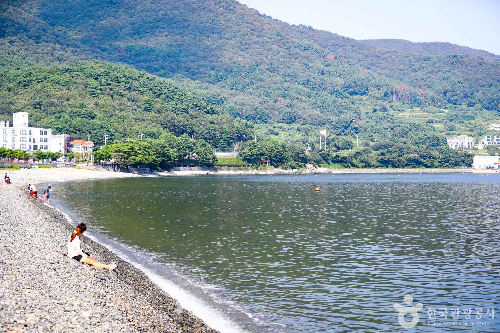 거제 학동흑진주몽돌해변