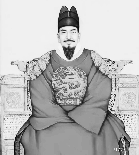 조선 제3대 왕 태종 추상화(AI이미지)