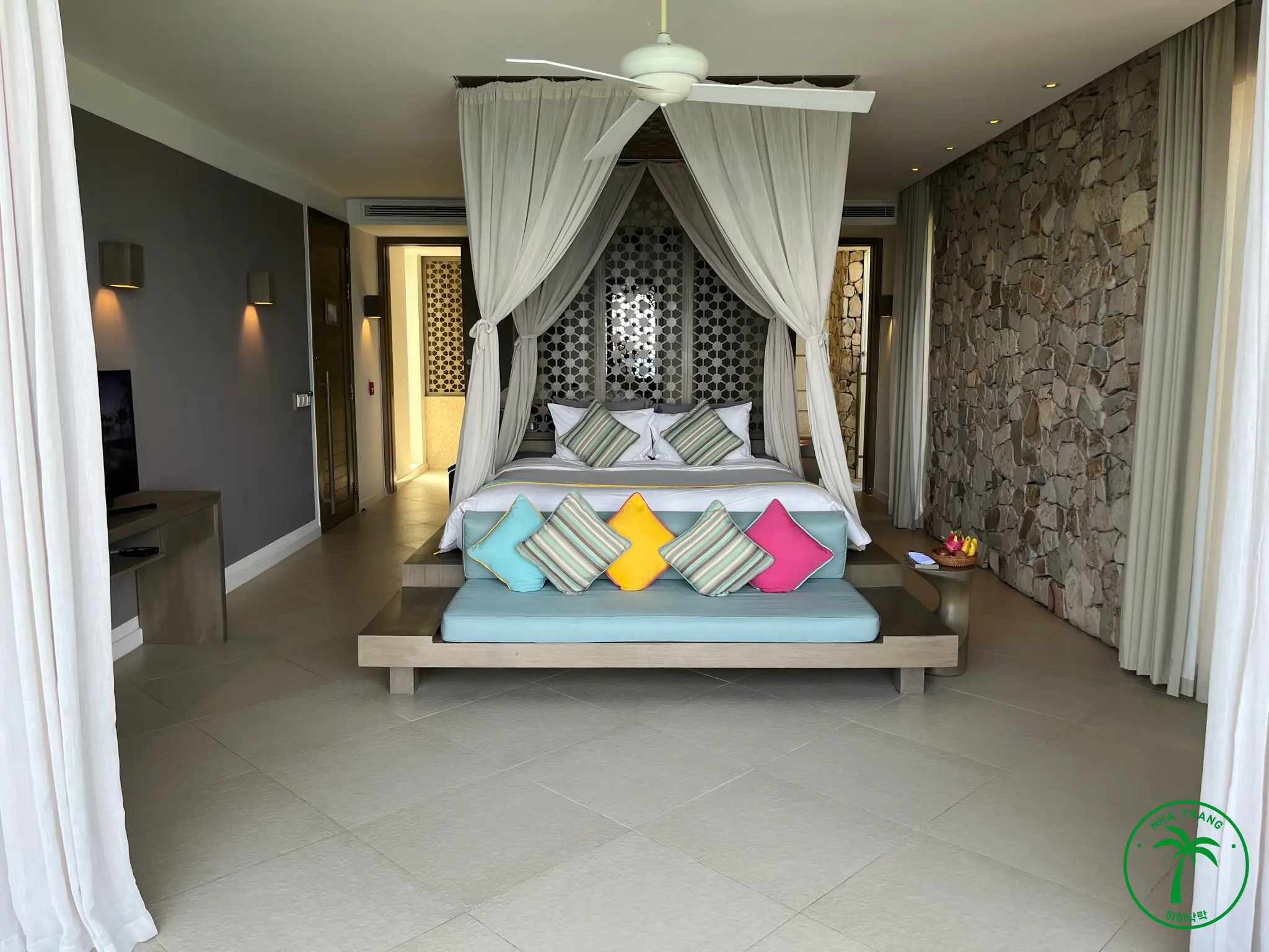 미아 리조트 클리프 빌라 방 전경