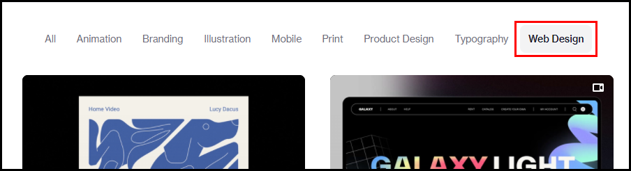 web design 카테고리