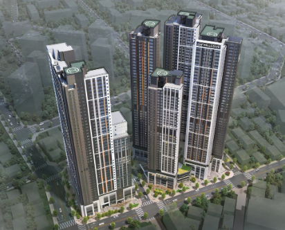 힐스테이트 선암호수공원 1단지 조감도